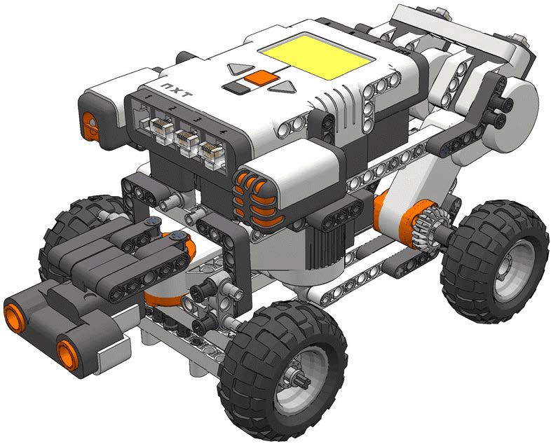 A drawing of NXT robot