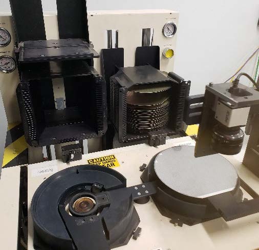 Image of the silicon wafer sorting machine