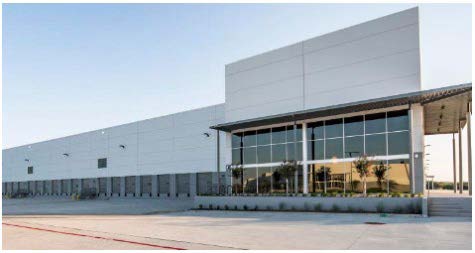 Photo of the warehouse exterior