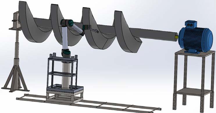 Drawing of the robotic TIG welding