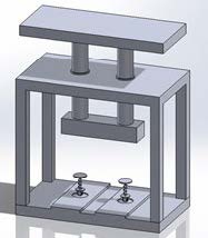 Drawing of the weight tester