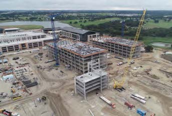 Photo of the construction site