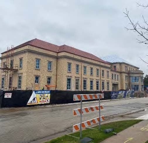 Photo of the TCU administration building