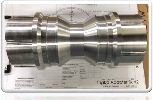 Photo of the differential