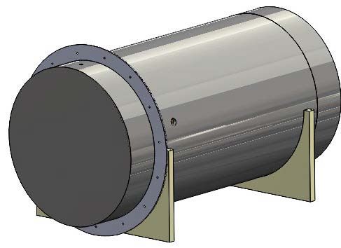 Render of the condenser