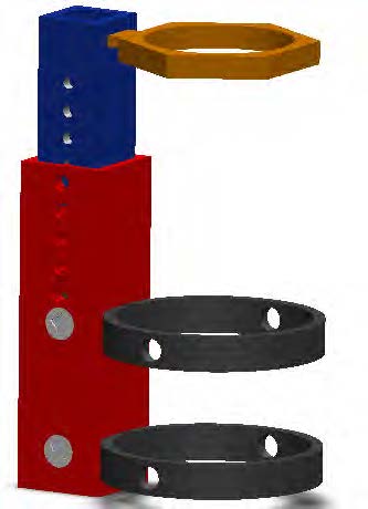 Render of the device with two black rings at bottom and an adjustable part at the top