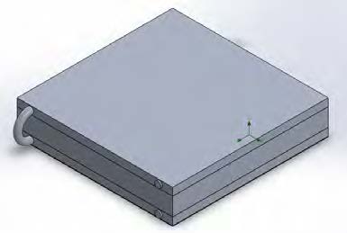 Render of the rediator exterior