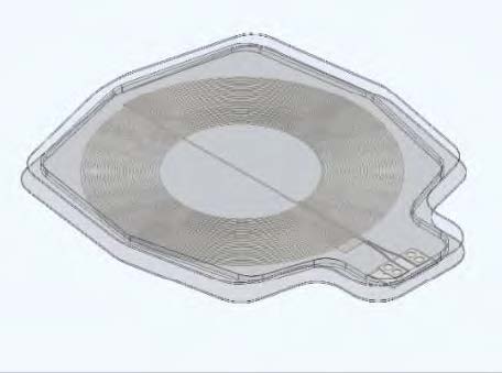 Drawing of the biodegradable pacemaker
