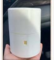 Photo of the can like white device