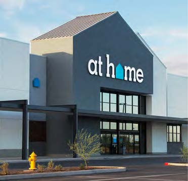 The At Home store front