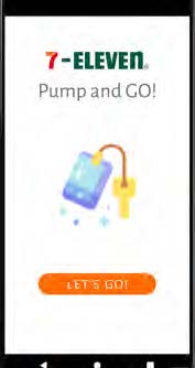 Phone screenshot of the app home page with a button "Let's Go!"
