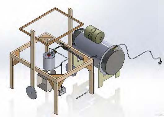 Render of the system