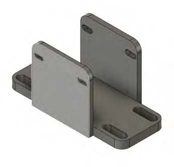 Render of the motor mount