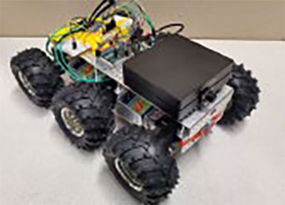 Photo of a SHLFH robot