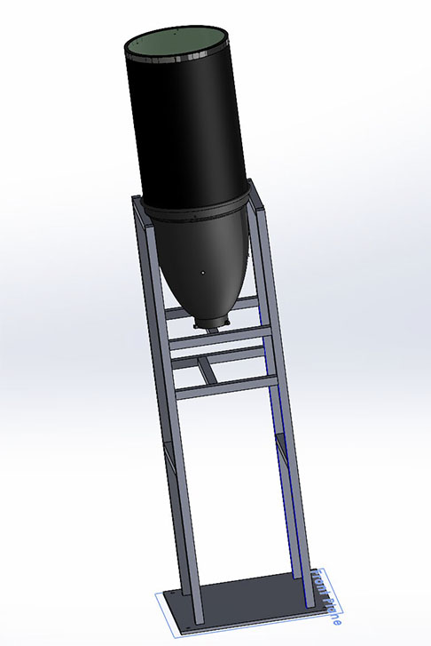Render of the light