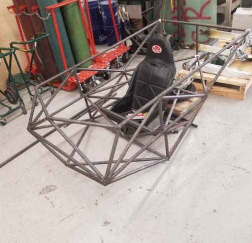 Photo of the chassis structure