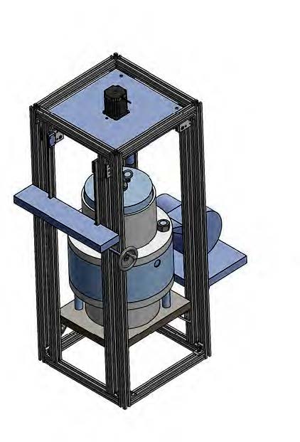Drawing of the SafeFry system
