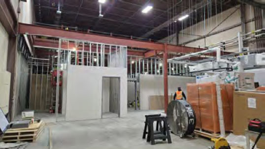 Photo of the D170 lab interior