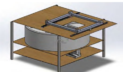 Render of the system