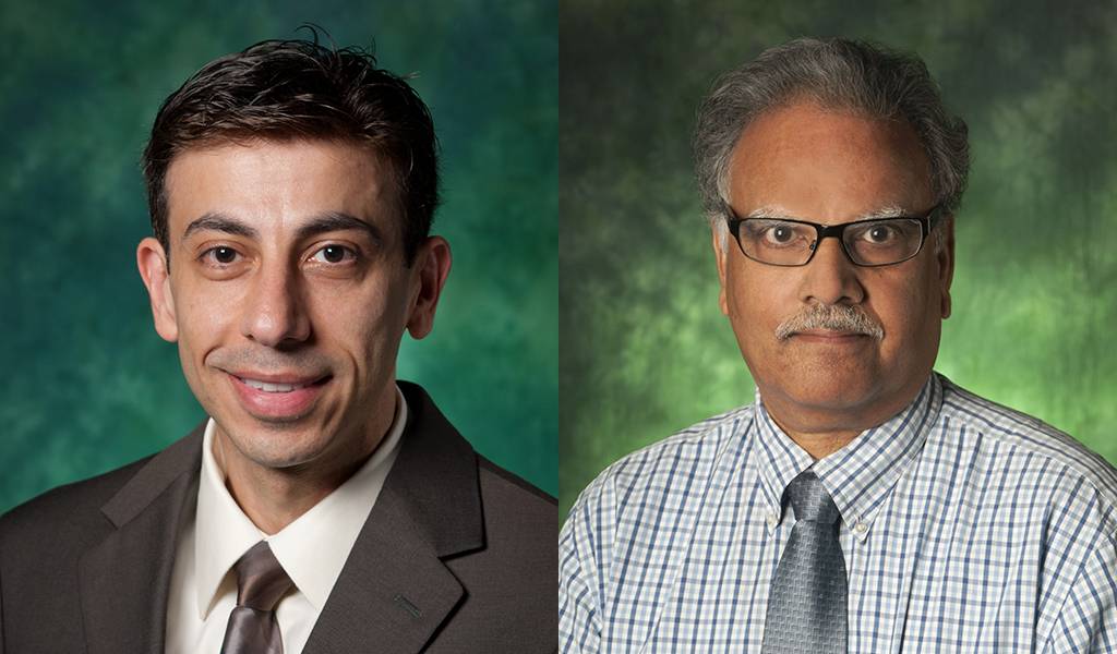 Dr. Robert Akl and Dr. Krishna Kavi