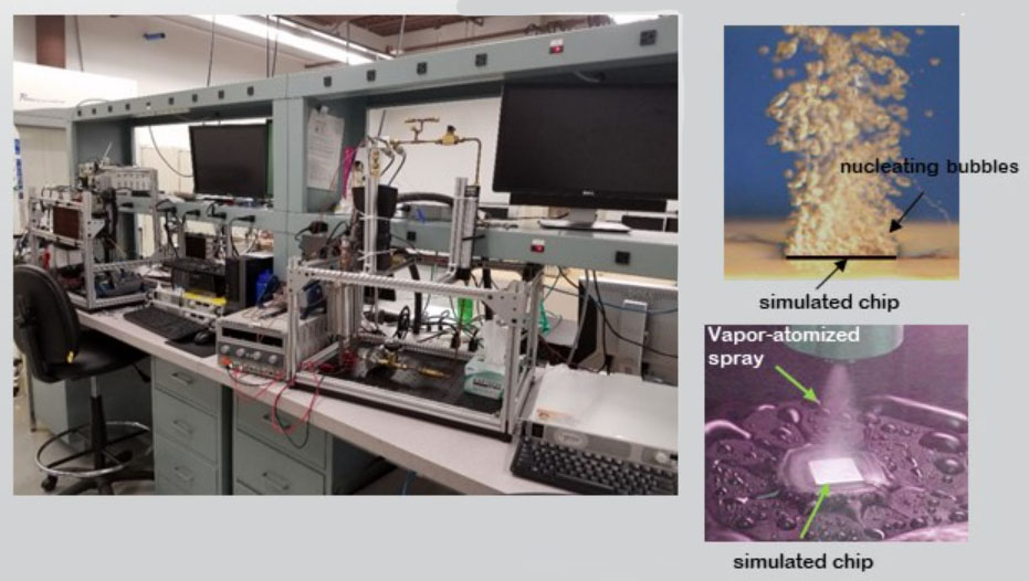 High-Heat-Flux thermal management research images