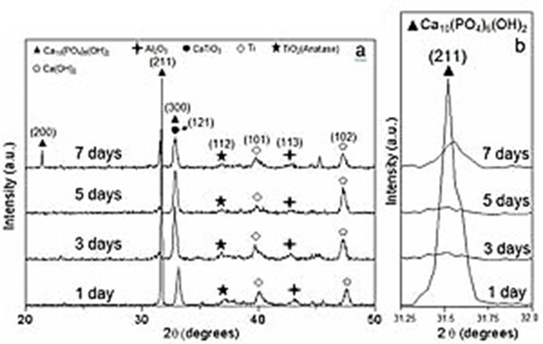 XRD analysis of precipitates
