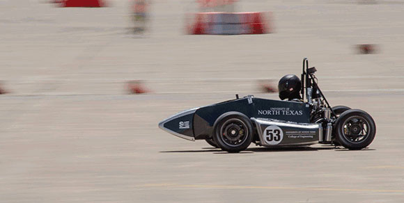 UNT racing at Formula SAE Lincoln