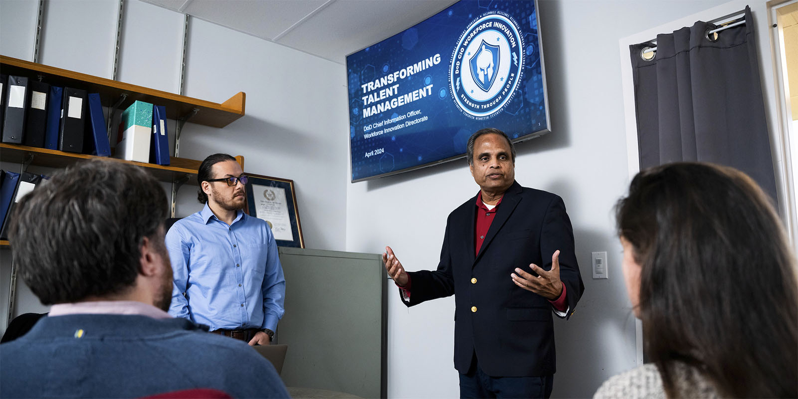 College of Engineering faculty Ram Dantu and Cihan Tunc