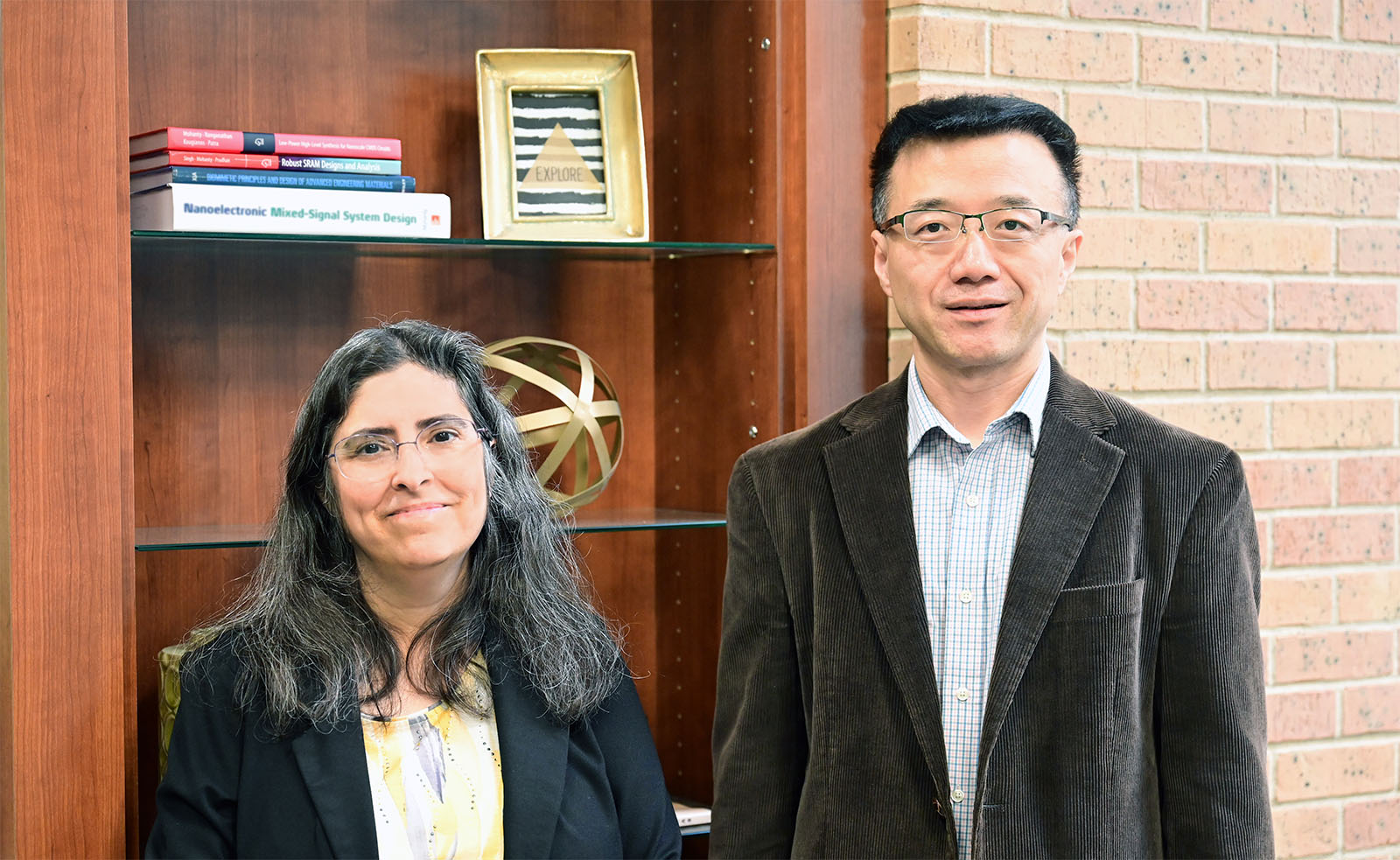 Dr. Stephanie Ludi and Dr. Song Fu 