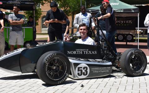 UNT race car ranked 13th in 2017 competition
