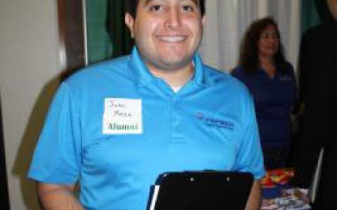 Alumnus Juan Meza recruits for PepsiCo