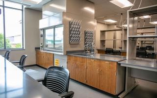 Interior - another view of teaching lab